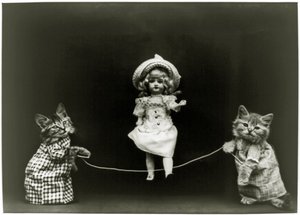 猫の好奇心、1891 作： American School