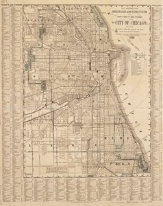 シカゴ地図 作： American School