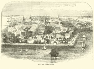 チャールストン市、1862年5月 作： American School