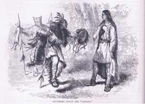 Converted Indians "Powows" 1695年、Cassell