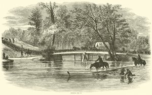 1864年5月、ニューヨークを渡る 作： American School