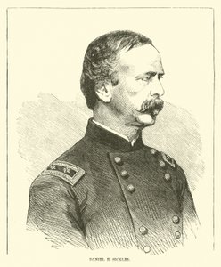 ダニエルEシックルズ、1863年5月 作： American School