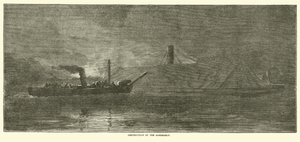 1864年10月、アルバマールの破壊 作： American School