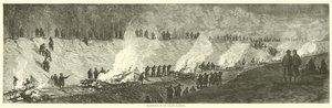 1864年9月のウェルドン鉄道の破壊