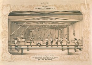 リッチズ体育研究所、彫刻、パブ。 Wmによって。エンディコット＆Co、ニューヨーク、1850 作： American School