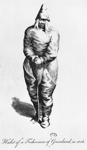 グリーンランドの漁師のためのドレス、1626 作： American School