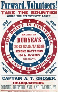 Duryeas Zouaves、第2大隊、第19区、ブルックリン、1861年頃