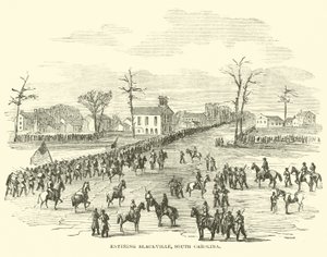 1865年1月、サウスカロライナ州ブラックビルに入る 作： American School