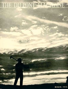 1936年3月、フィールドの農家、デュポン誌の表紙 作： American School