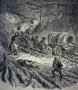連邦手荷物列車 (litho) 作： American School