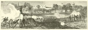 1863年7月、ミシシッピ州ジャクソン前の連邦軍