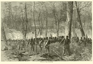 荒野での戦い、1864年5月 作： American School