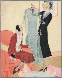新しい服を着たフラッパーたち