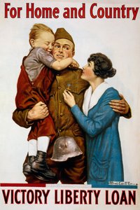 For Home and Country リバティ ローン ポスター