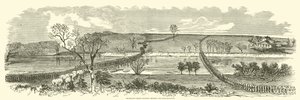 1862年12月、ラッパハノックを横切るフランクリン大管区 作： American School