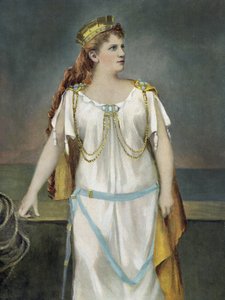 IsoldeとしてのFrau Katherine Klafsky、D。Appleton＆Co.、ニューヨーク発行、Goupil、1893年印刷（活版グラビア）