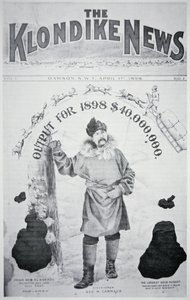 The Klondike News」のフロントカバー 作： American School