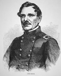ジェームズ・シールズ将軍（1810-79）（彫刻 作： American School