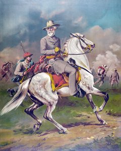 ロバートE.リー将軍、パブ。 1886 作： American School