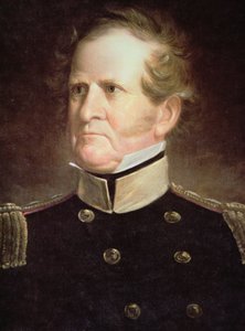 ウィンフィールド・スコット将軍（1786-1866）（カラーリトグラフ 作： American School