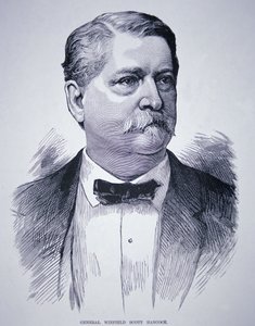 ウィンフィールド・スコット・ハンコック将軍(1824-86) (エングレーヴィング)