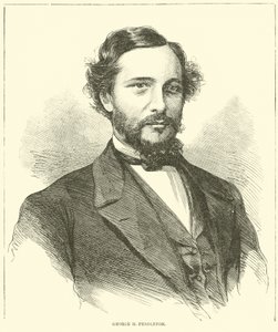 ジョージHペンドルトン、1864年11月 作： American School