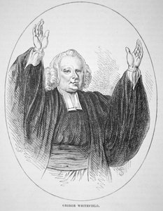 ジョージ・ホワイトフィールド（1714-70）（リトグラフ 作： American School