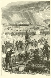 ゲティスバーグ、1863年7月3日、1863年7月 作： American School