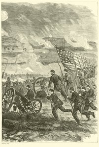 ゲティスバーグ、1863年7月3日、1863年7月 作： American School