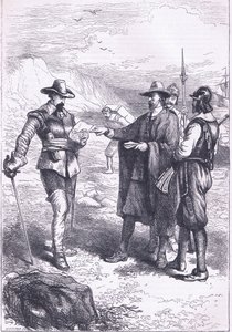 ゴートンの上陸（1646年）、1890年頃にPetter & Galpin社から出版されたCassell