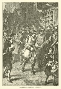 アンドロス知事、囚人、1689年 作： American School