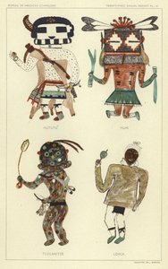 フツ、ヒュイク、トラウィッツェ、ロイカ（カラーリトグラフ） 作： アメリカの学校
