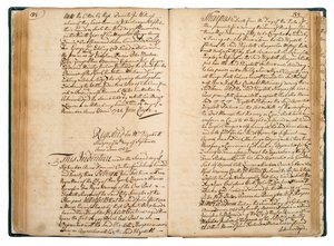 エリザベス・フォーチュンの宣誓証書、9月10日 作： American School