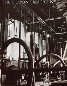 工業プラント、デュポン誌の表紙、1931年3月 作： American School