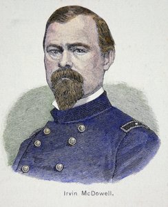Irvin McDowell (1818-85) (カラー・エングレービング) 作： American School