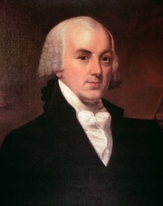 ジェームズ・マディソン（1751-1836）（カラーリトグラフ 作： American School