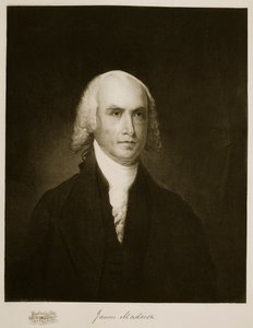 James Madison、アメリカ合衆国の第4大統領、パブ。 1901（グラビア） 作： American School