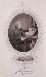 ジョンハンコック（1737-93）、The History of the United States、Vol。私はチャールズマッカイによって、J。ロジャースによって彫刻されました 作： American School
