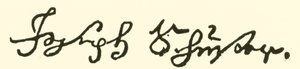 ジョセフ・シュスター、1748-1812、署名 作： American School