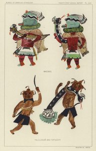 マチボル、パルルコン、タトゥクティ（カラーリトグラフ） 作： アメリカの学校