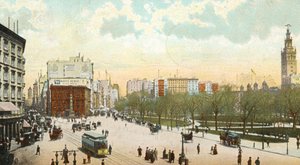 マディソンスクエア、ニューヨーク、1906 作： American School