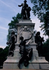 ギルバートドラファイエット将軍の記念像、1891年