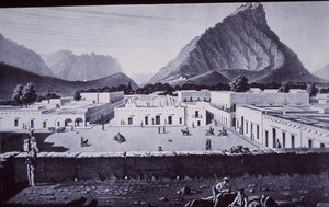 米墨戦争（1846-48年）、モンテレイ、ザカリー・テイラー元帥に攻略される 作： American School