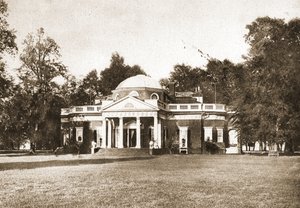 1914年、バージニア州モンティセロ（セピア調の凹版グラビア）