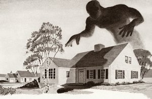 住宅ローンの魔物が一家に迫る 作： American School