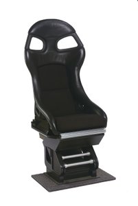 NX-01シャトルポッドパイロットシート、「スタートレック：エンタープライズ」（プラスチック、ビニール、イミテーションレザー） 作： アメリカの学校