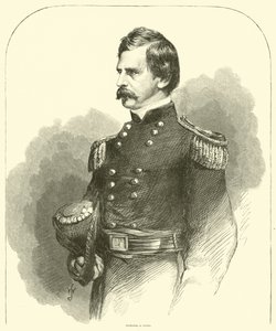 ナサニエルPバンク、1863 作： American School