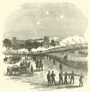 1863年5月1日、チャンセラーズビルの近く 作： American School