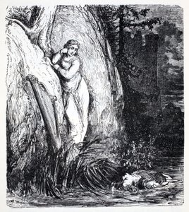 ニクス、ワールドガイドからノーム、妖精、エルフ、その他の小さな人々までThomas Keightley（1789-1872）発行1880、（BW Engraving） 作： American School