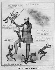 1839年頃の秘密投票で選ばれた旧Granite＆Wises調査委員会 作： American School